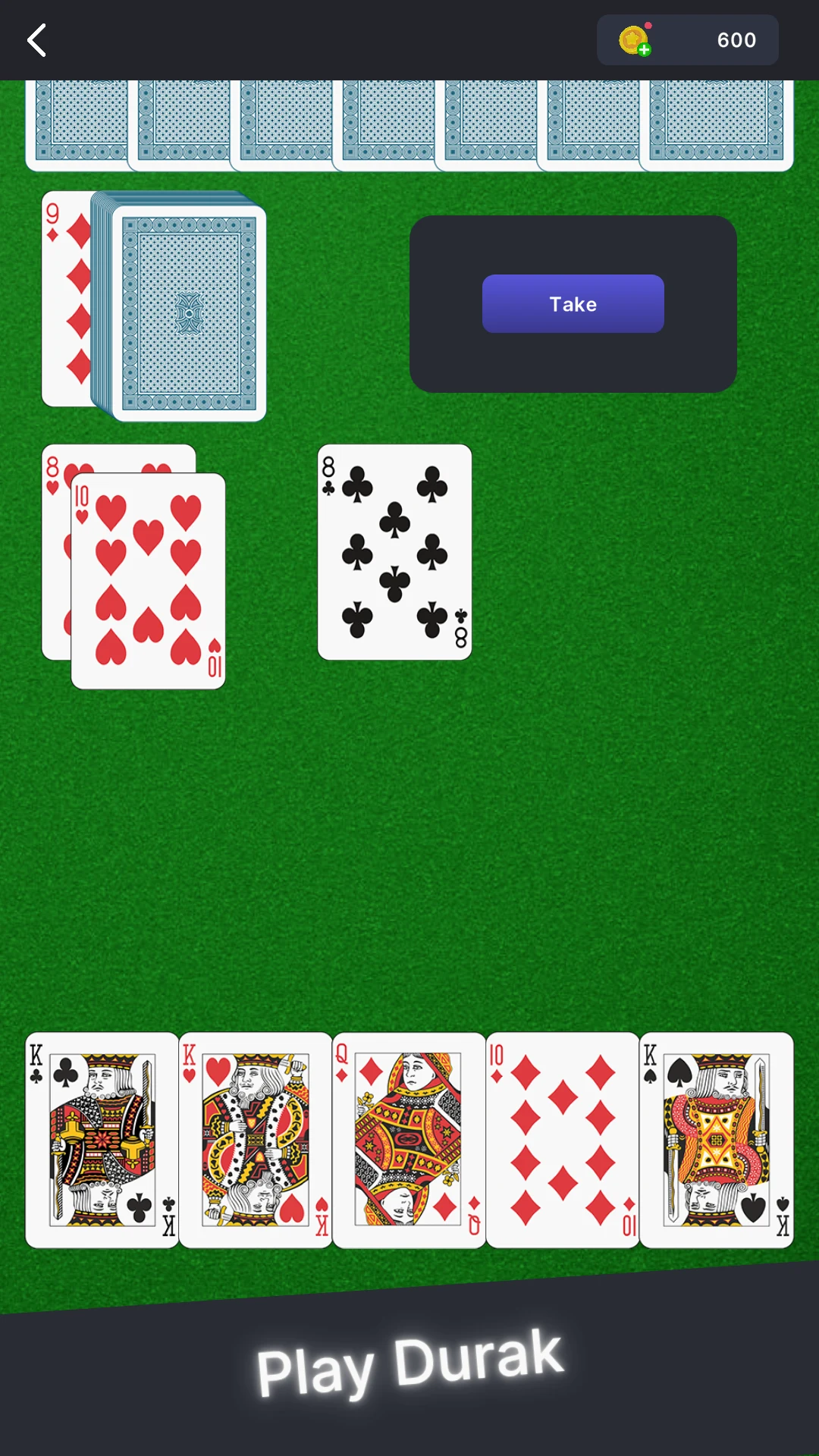 Cards: Durak Bura Blackjack screenshot